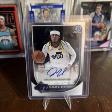25-26 bowman basketball jordan clarkson auto NBA