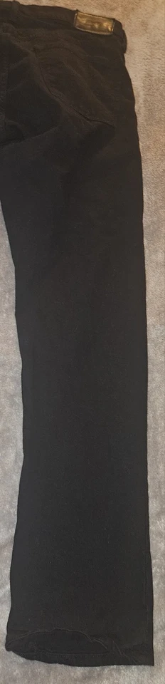 Ralph Lauren Black Varick Slim Straight Stretch Jeans 34x32  UPC789023496631 - Image 4 of 4