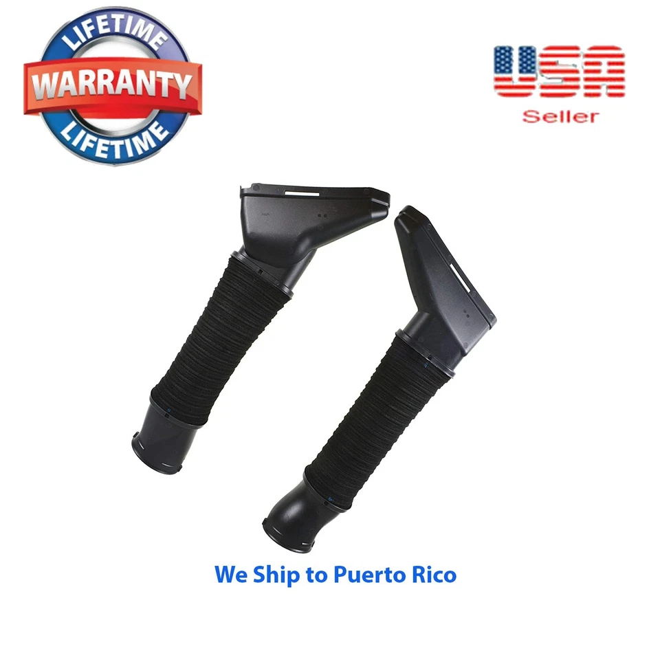 2 件套进气软管左右贴合:梅赛德斯-奔驰 S550 S63 AMG 2014-2017 — 第 3/4 张图片