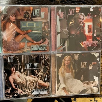 Taylor Swift The Life of a Showgirl Limited Edition 4CD Japan