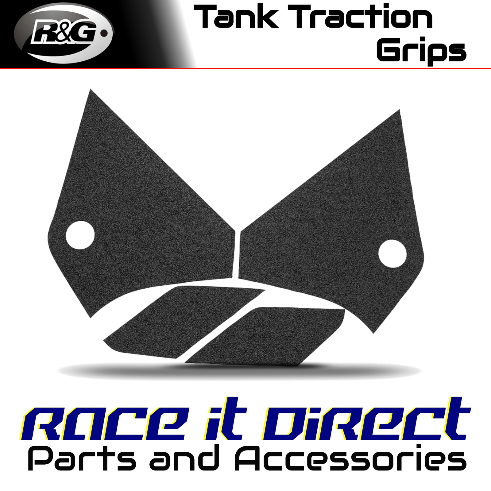 R&G - EZRG832BL - Tank Traction Grips
