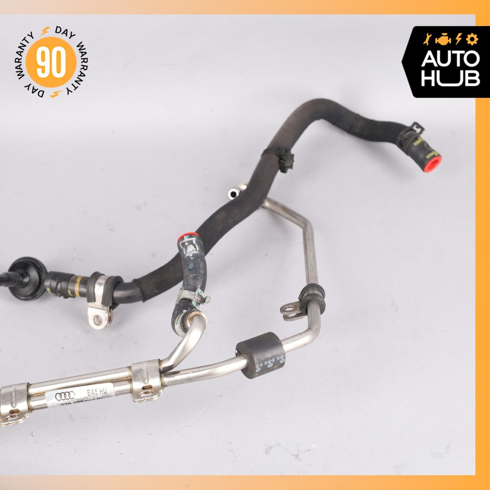 Bentley Continental GT 4.0L Right High Pressure Fuel Pump Line 079127507BL OEM