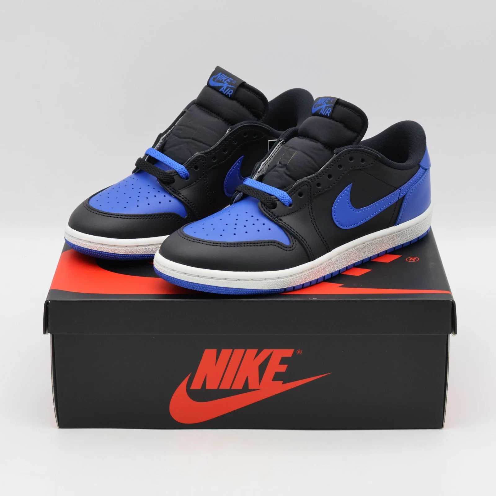 IB1981-004 Nike Air Jordan 1 Low '85 Black and Royal Blue (Men's)
Opens in a new window or tab