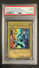 Blue-Eyes White Dragon LOB-001 The Legend of Blue Eyes White