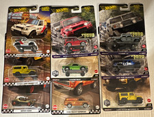 Hot Wheels Premium Lot of 9 Real Riders. Box MM