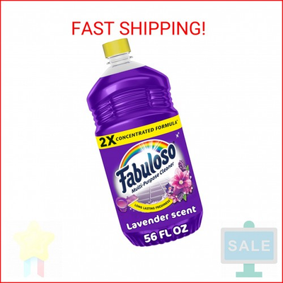 #ad Fabuloso Multi Purpose Cleaner amp; Floor Cleaner 2X Concentrated Lavender Scent $6.95