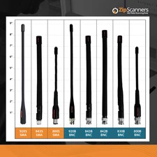 Remtronix High-Gain Police Scanner Antenna SMA/BNC 700-900 MHz – Choose Model