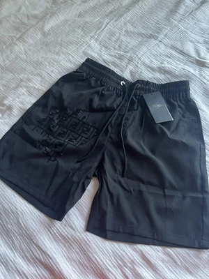 short de bain noir Fendi Homme L - Photo 1/4