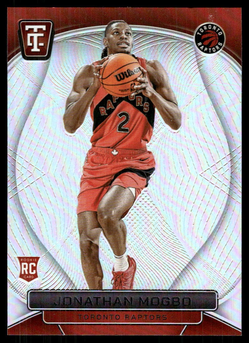 Jonathan Mogbo 2024-25 Panini Totally Certified #173 Raptors Insert