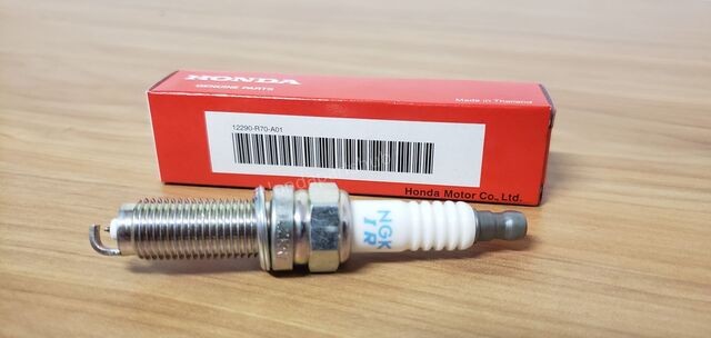 Qty 1 Genuine OEM Honda NGK Iridium Spark Plugs ILZKR7B11 12290-R70-A01