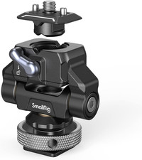 Smallrig Quick Release Camera Monitor Mount with Cold Shoe, Supports Swivel 360