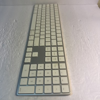 Apple Magic Keyboard with Numeric Keypad Silver MQ052LL/A Model A1843
