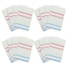10 Sets Index Tabs Self Adhesive: Sticky Book Tab Labels Pet Writable Index
