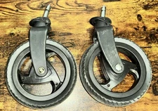 VALCO SNAP TREND DOUBLE STROLLER FRONT TIRES WHEELS