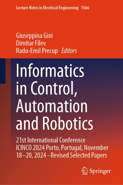 Informatics In Control, Automation And R