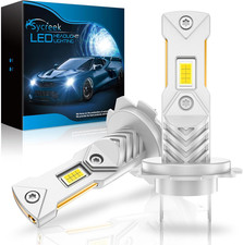 Lampadine H7 LED,30000LM 6500K Bianco Freddo 12V Led H7 Lampade Faro per Auto E 