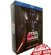 Star Wars： The Skywalker Saga 12-Movie Collection (12-Disc Blu-ray) - New Sealed