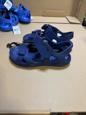 sol borne river run navy boys summer sandals comfy water shoes