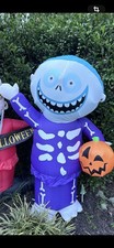 4' Halloween LED Inflatable Nightmare Before Christmas Barrel w/ Mask