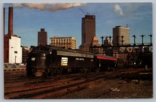 Postcard MA Minuteman 86 Penn Central 4060 Boston, Massachusetts