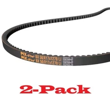 2-PACK! PIX Industrial Drive V-Belt AX40, 1/2" Top Width, 40 Inside, 42" Outside