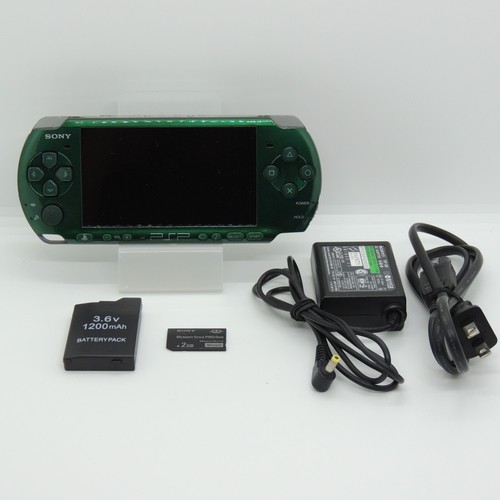 Sony PSP 3000 Carnival Colors Value Pack Spirited Green Handheld System good