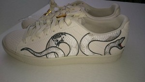 puma clyde snake embroidery