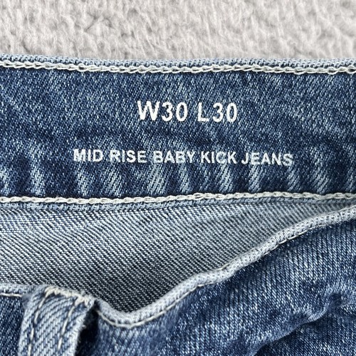 Pantalones de mezclilla Boden recortados tiro medio para bebé talla 32 - Imagen 5 de 6