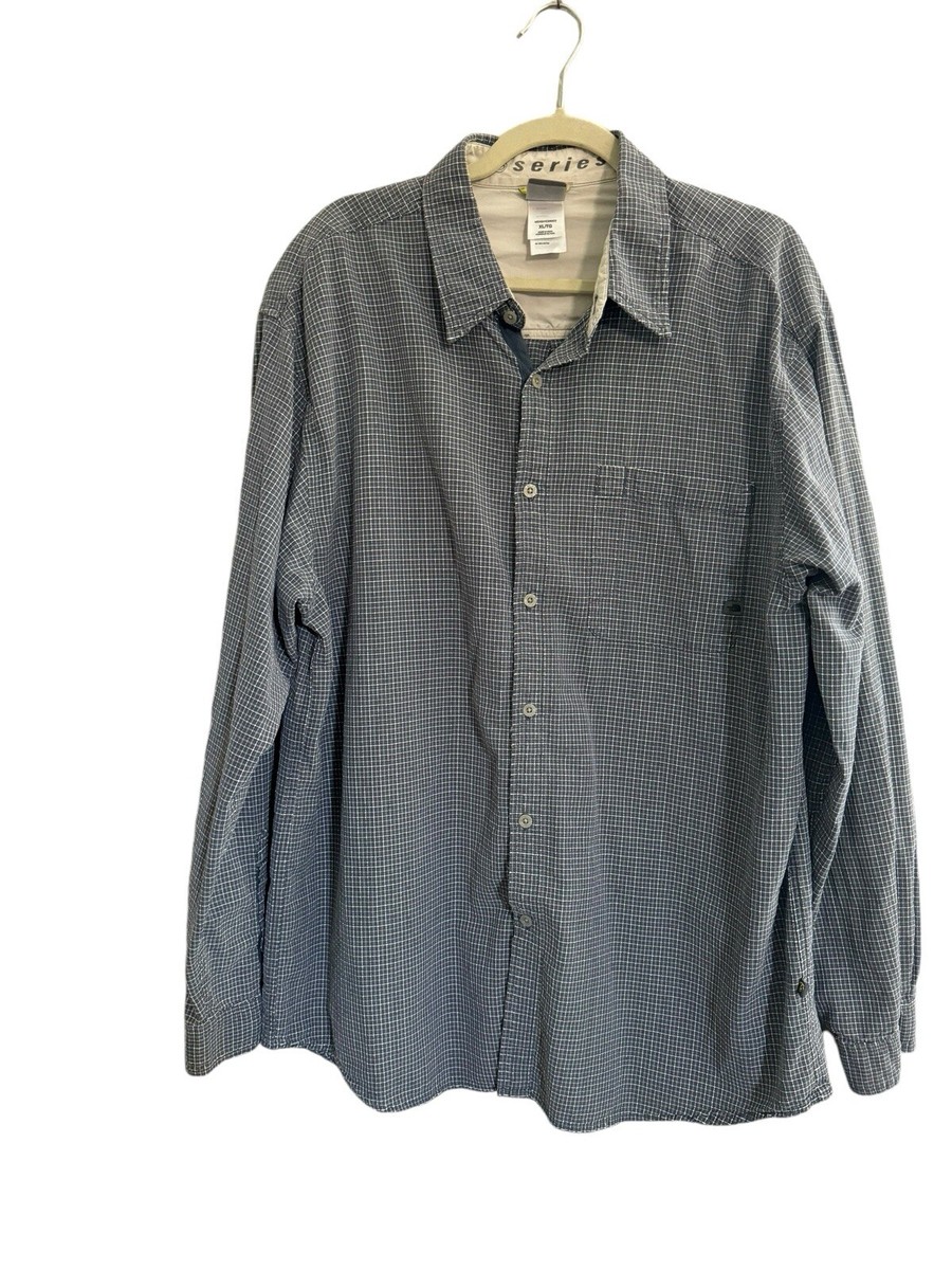 The North Face A5 Series Long Sleeve Button Up Plaid Shirt Mens