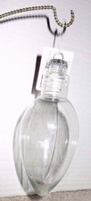 DIY 145mm Plastic Bulb Fillable Paintable Ornaments for Crafting Personalizing