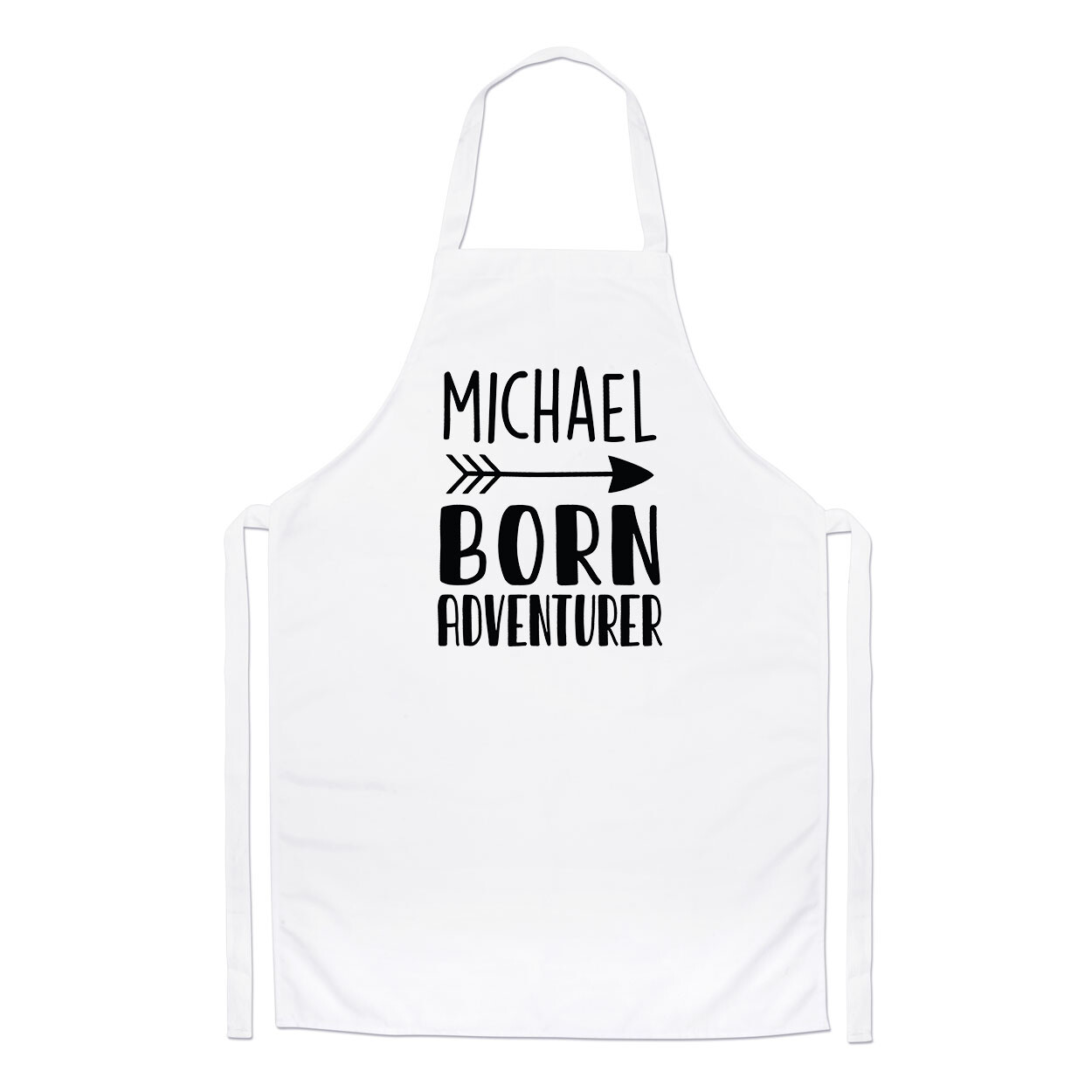 Personalizado Nacido Adventurer Chefs Delantal Camping Senderismo Exterior Cazo