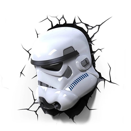 3D FX Deco LED Night Light Star Wars Storm Trooper Stormtrooper Wall Best Gift - Picture 3 of 6