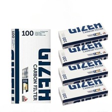 GIZEH Make Your Own FILTER Tubes CARBON Filter Tubes Uk Fast Free Postage