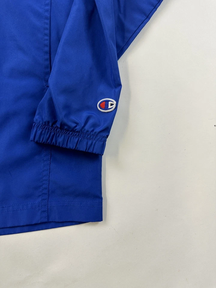 Chaqueta cortavientos Boise State Broncos jóvenes niños XL azul 1/4 cremallera campeón Foto 2 de 4