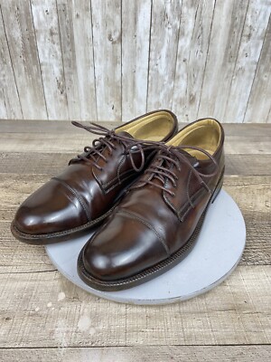 size 16 brown dress shoes “AllanⅡ” Split Toe Derby, Brown Dress Shoes, Goodyear welted, US size 5 1/2  ~ 10 main image 0