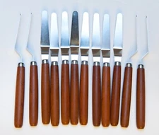 Set Of 12 Artist Trowel Palette Knives List $4.99 each NOW ONLY $1.66 each