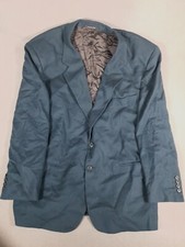 Valentino Jacket Mens 44R Large Green Cashmere Wool Sports Coat Blazer Vtg 90s