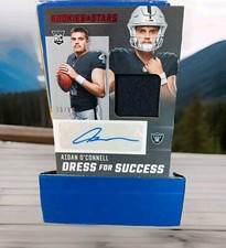 2023 Panini Aidan Oconnell Rookies & Stars Dress FOR Success RPA # /99 raiders