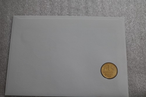 🧭 🇩🇪 GERMANY FEDERAL 1 MARK 1991 D BREMEN COIN COVER B48 #21 - Picture 5 of 5