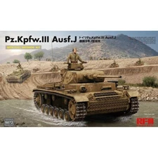 Rye Field Model #5072 1/35 Panzerkampfwagen III Ausf.J w/Full Interior and track