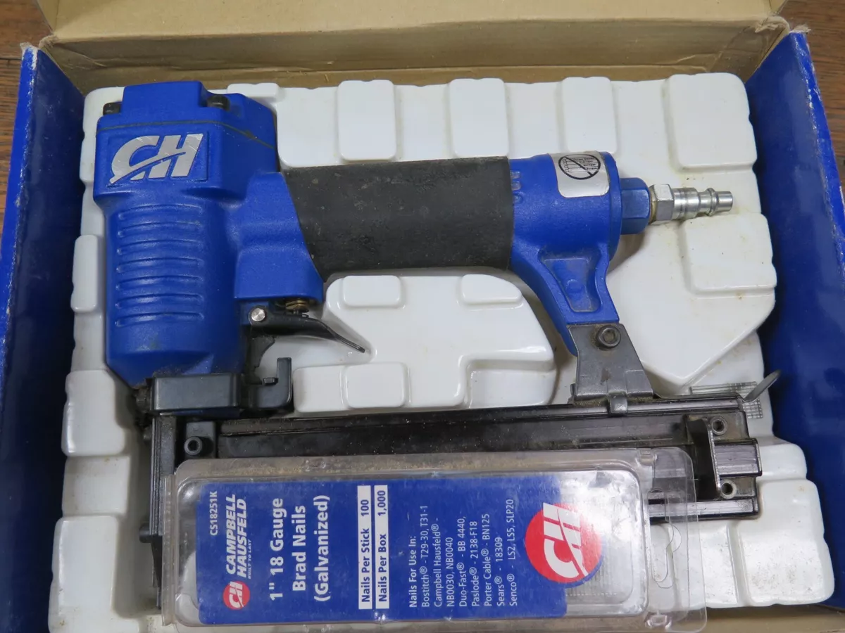 Campbell Hausfeld Model NB0030 Brad Finishing Nailer