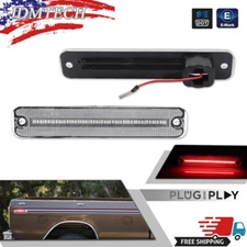 For 75-83 Ford E/F100 F150 F250 F350 Econoline Truck Red LED Side Marker Lights