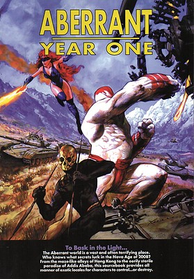 ABERRANT-YEAR ONE-RPG-(SC)-engl.-White Wolf Games Studio-new-Rarität