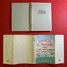 Erskine CALDWELL - RAGAZZO DI SYCAMORE Mondadori (1° Ed 1947) illustrato TAMBURI