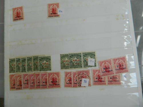 NIUE 1902 - 1967 STAMPS COLLECTION ON PAGES INC. HIGH VALUES - Picture 3 of 24