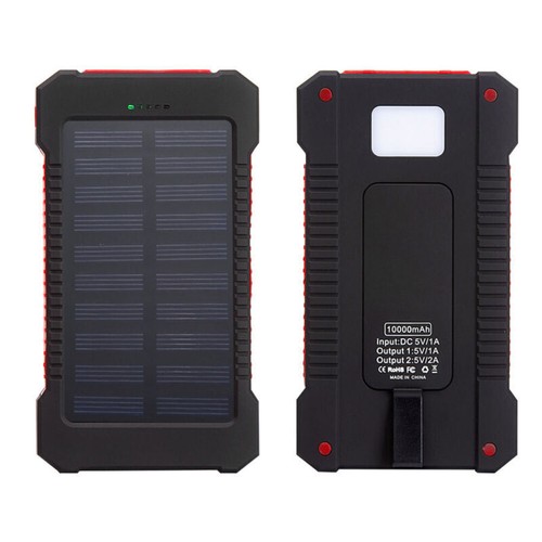 Super USB Portable Charger Solar Power Bank für Handy mit Kompass Reisen - Bild 3 von 22