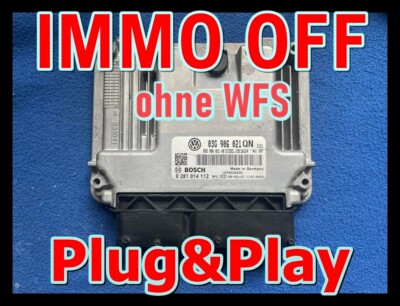 SKODA SUPERB 1.9 IMMO OFF/ PLUG&PLAY 0281014112 - 03G906021QN /Deu - 2 Tage