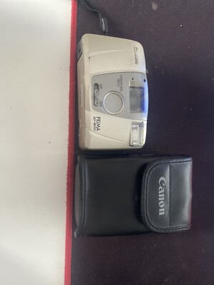 Camera Canon Prima BF-800 Automatic, Point & Shoot 35mm Film Camera w Case, Fine