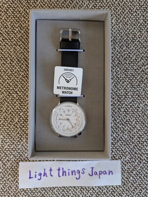 SEIKO Metronome Watch Standard Line Color Monotone SMW006A in Box