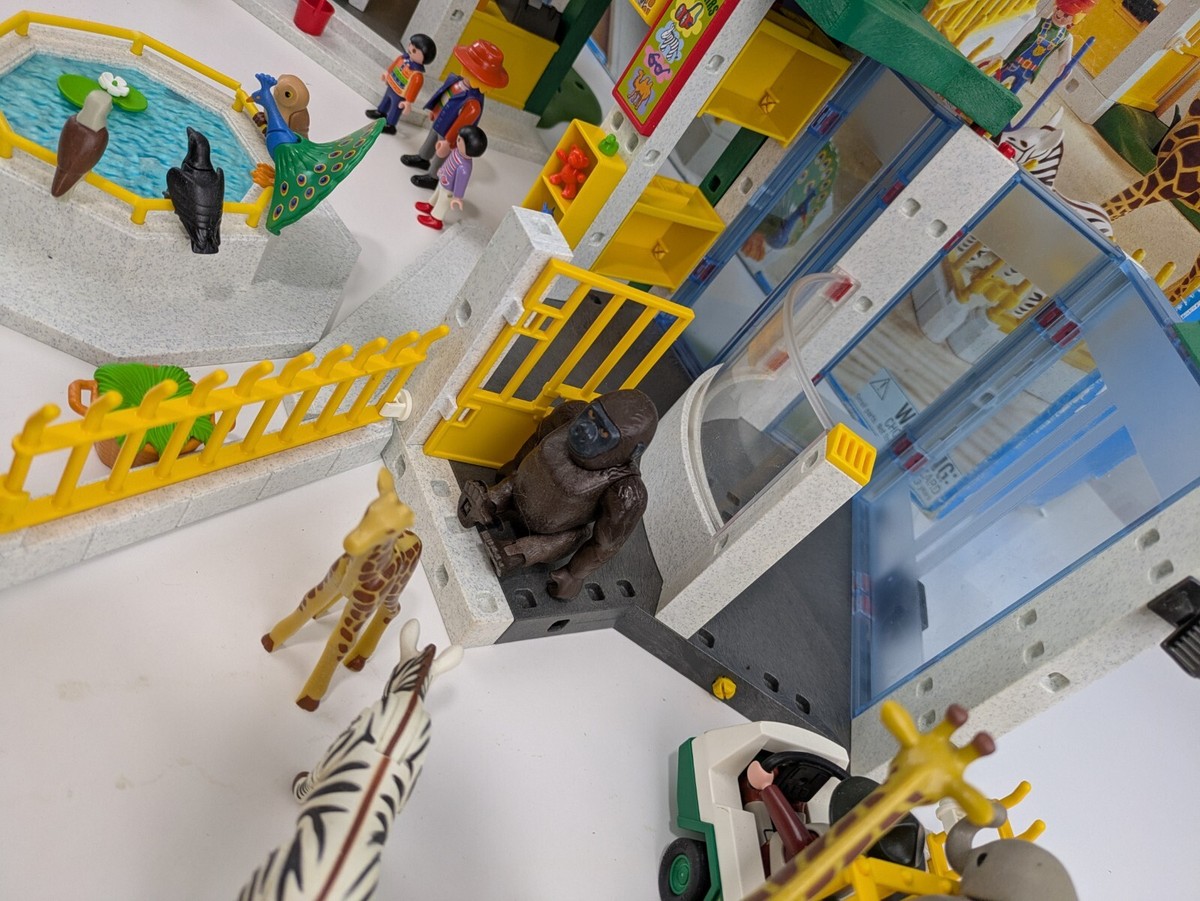 Playmobil Vintage 2003 Zoo Set 3240 Animals Buildings Extras Kids